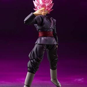 TAMASHII NATIONS - Dragon Ball Super - Goku Black Super Saiyan Rose, Bandai Spirits S.H.Figuarts Action Figure