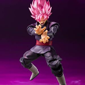 TAMASHII NATIONS - Dragon Ball Super - Goku Black Super Saiyan Rose, Bandai Spirits S.H.Figuarts Action Figure