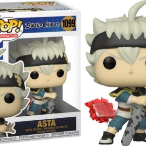 POP Black Clover - Asta Funko Vinyl Figure (Bundled with Compatible Box Protector Case), Multicolor, 3.75 inches