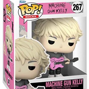 POP Machine [Gun] Kelly - Tickets to My Downfall Funko Rocks Vinyl Figure (Bundled with Compatible Box Protector Case), Multicolor, 3.75 inches