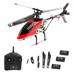 qaqqvq remote control helicopter, one key take off/landing, altitude hold rc helicopter 4 channel, 2.4ghz aircraft indoor flying toy gifts for boys girls beginners