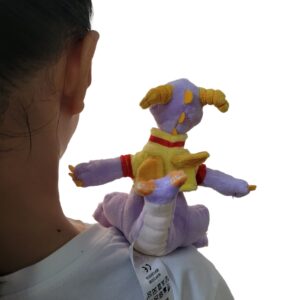 Thanks Figment Dragon Shoulder Magnet Mini 5.5'' Plush Toy Doll