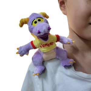 thanks figment dragon shoulder magnet mini 5.5'' plush toy doll