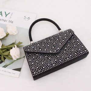 Naimo Crystal Clutch Purses for Women Evening Bag Glitter Rhinestone Handbag Wedding Cocktail Party Purse