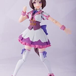 BANDAI SPIRITS(バンダイ スピリッツ) S.H. Figuarts Uma Musume Pretty Derby Special Week, Approx. 5.1 inches (130 mm), PVC & ABS, Pre-Painted Action Figure