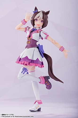 BANDAI SPIRITS(バンダイ スピリッツ) S.H. Figuarts Uma Musume Pretty Derby Special Week, Approx. 5.1 inches (130 mm), PVC & ABS, Pre-Painted Action Figure