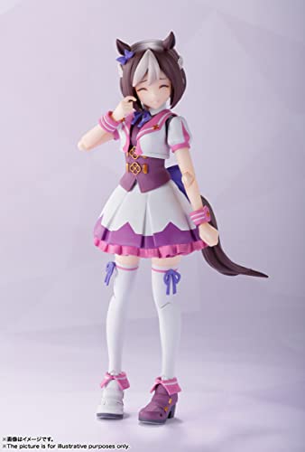 BANDAI SPIRITS(バンダイ スピリッツ) S.H. Figuarts Uma Musume Pretty Derby Special Week, Approx. 5.1 inches (130 mm), PVC & ABS, Pre-Painted Action Figure