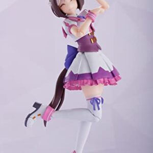 BANDAI SPIRITS(バンダイ スピリッツ) S.H. Figuarts Uma Musume Pretty Derby Special Week, Approx. 5.1 inches (130 mm), PVC & ABS, Pre-Painted Action Figure