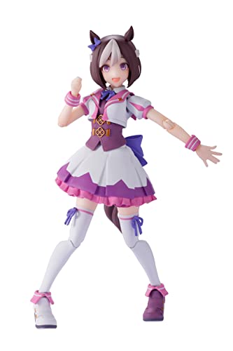 BANDAI SPIRITS(バンダイ スピリッツ) S.H. Figuarts Uma Musume Pretty Derby Special Week, Approx. 5.1 inches (130 mm), PVC & ABS, Pre-Painted Action Figure