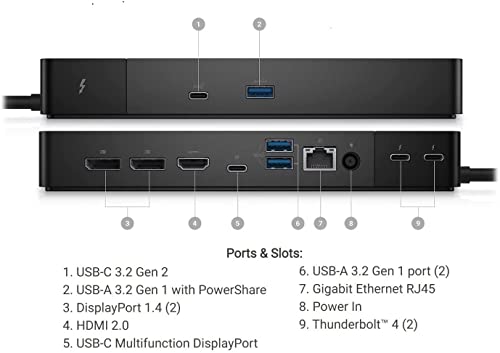 Dell ThunderBolt 4 Dock (WD22TB4)