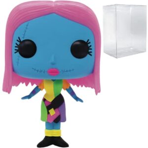 POP Disney: The Nightmare Before Christmas - Sally (Blacklight) Funko Vinyl Figure (Bundled with Compatible Box Protector Case) Multicolored 3.75 inches