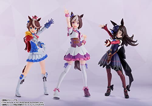 BANDAI SPIRITS(バンダイ スピリッツ) S.H. Figuarts Uma Musume Pretty Derby Special Week, Approx. 5.1 inches (130 mm), PVC & ABS, Pre-Painted Action Figure