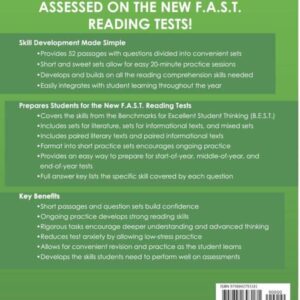 FLORIDA TEST PREP Reading Skills Workbook Daily F.A.S.T. Practice Grade 3: Preparation for the F.A.S.T. Reading Tests