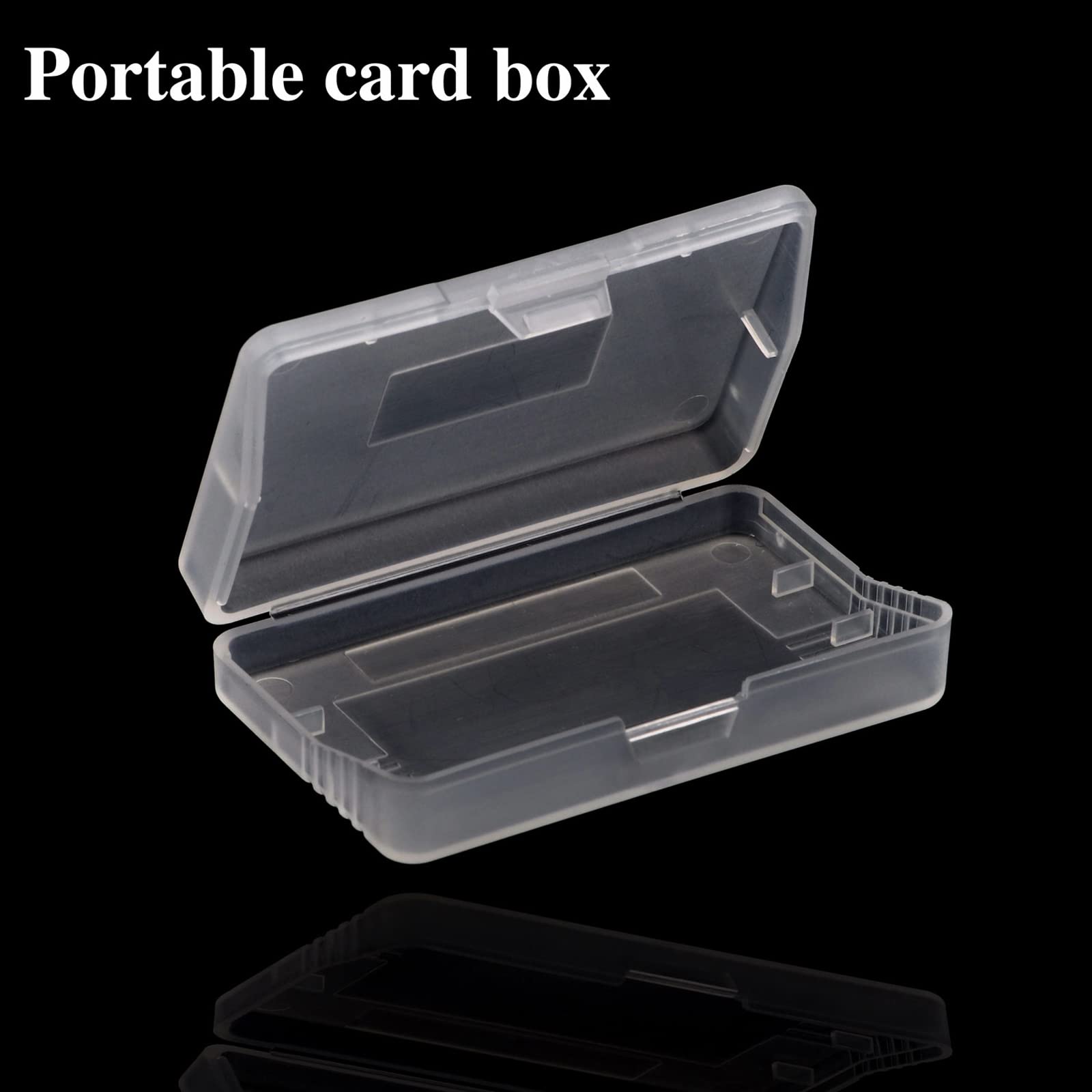 10Pcs Clear GBA Game Card Cartridge Case Protective Storage Box Case Cover for Nintendo Game Boy Advance GBA