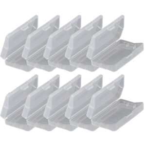 10pcs clear gba game card cartridge case protective storage box case cover for nintendo game boy advance gba