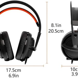 YOUOOK Gaming Headset, Wired Bass Stereo Noise Isolation Gaming Headphones with Mic for Laptop Computer