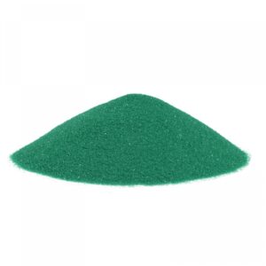 uxcell colored art sand 2.2lbs 120 grit creative crafts sand art bottles vases filler for weddings home decor diy drawing, jungle green