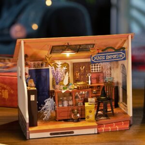 Rolife DIY Miniature Dollhouse Room Kit - Magic Potion Store Diorama Kit DIY Crafts Hobbies for Women/Men Gifts for Teens Adults Home Decor