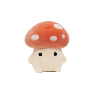 avocatt kawaii mushroom plushie toy - 10 inches stuffed animal plush - plushy and squishy mushroom with soft fabric and stuffing - cute toy gift for boys and girls