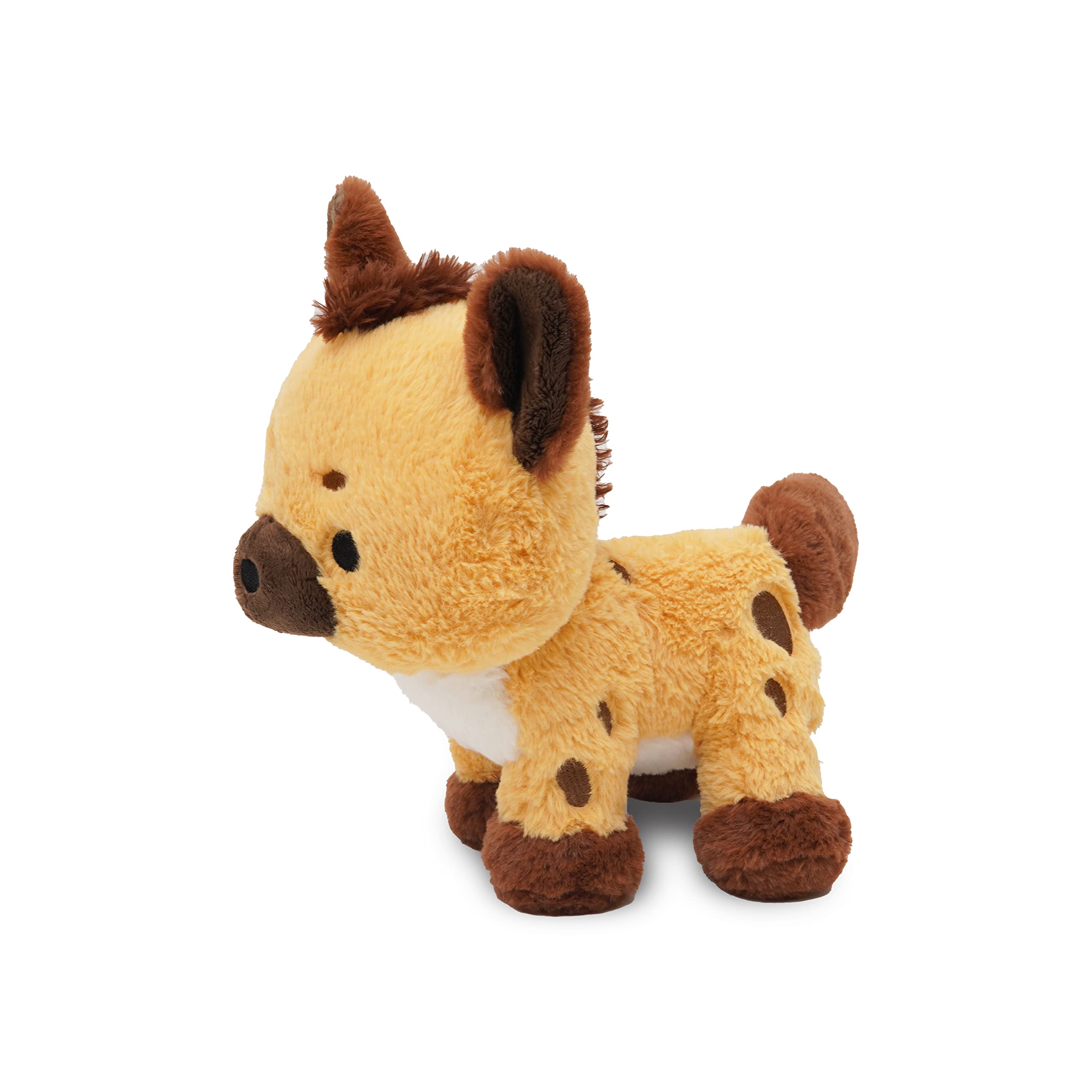 Avocatt Spotted Hyena Plushie Toy - 10 Inches Stuffed Animal Plush - Plushy and Squishy Striped Hyena with Soft Fabric and Stuffing - Cute Toy Gift for Boys and Girls