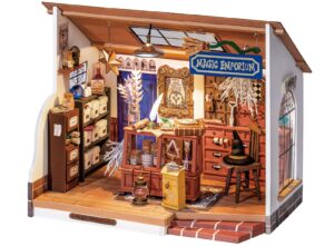 rolife diy miniature dollhouse room kit - magic potion store diorama kit diy crafts hobbies for women/men gifts for teens adults home decor