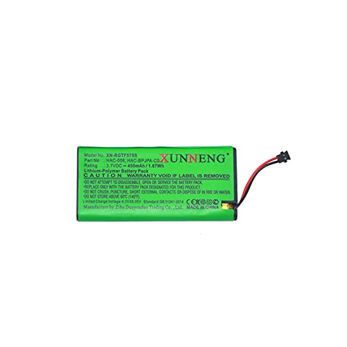 Replacement Battery for HAC-015 HAC-016 HAC-A-JCL-C0 HAC-A-JCR-C0 Switch Controller HAC-006 HAC-BPJPA-C0