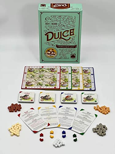 Dulce Board Game | Stronghold Games | 1-4 Players | 30 Minutes | Strategic Card Placement Game