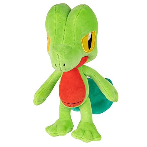 Pokémon 8" Treecko Plush - Officially Licensed - Quality Soft Stuffed Animal Toy Figure - Ruby & Sapphire Starter - Great Gift for Kids, Boys, Girls & Pokemon Fans