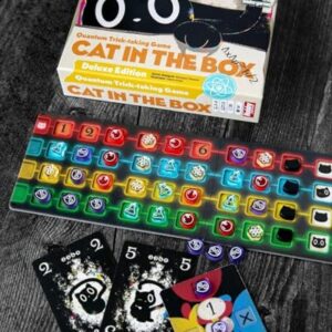 Cat in The Box Deluxe Edition Board Game - Engaging Trick Taking Game with a Quantum Twist for Teens and Adults - Perfect for 2 to 4 Players, 30 Minute Play Time, Ages 10+