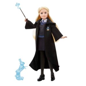 mattel harry potter toys | luna lovegood and patronus doll clothes and accessory | pet figure | birthday gift | collectible toy, hlp96