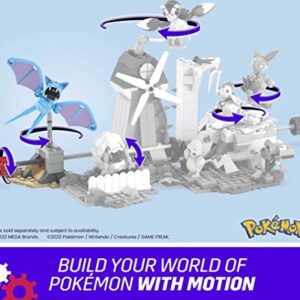 Mega Pokémon Building Toys Set, Zubat’s Midnight Flight with 61 Pieces, 1 Poseable Character, 5 Inches Tall, for Kids