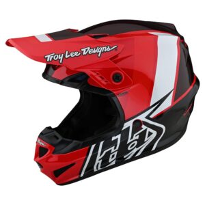 Troy Lee Designs GP Mono Youth Motocross Helmet- Full Face Offroad Motocross Motorcycle Dirt Bike ATV Powersports Dual Sport Racing Helmet - Boys Girls Kids (Red, MD)