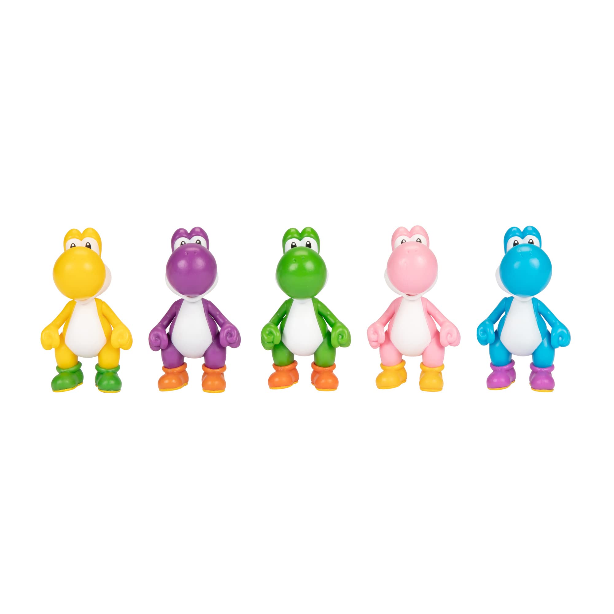 JAKKS Pacific LTD Pack 5 Figurines Yoshi 6CM