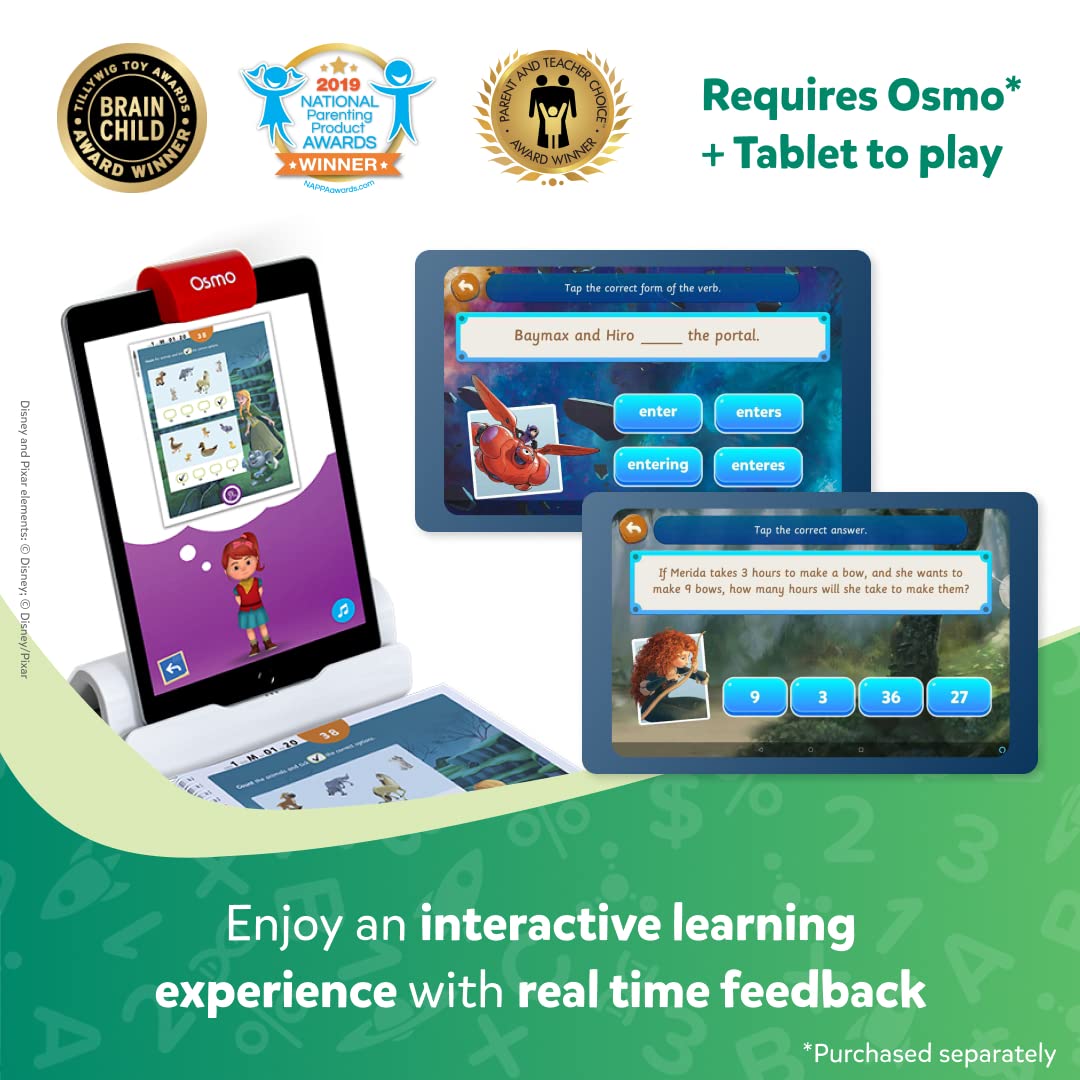 BYJU'S Magic Workbooks: Disney, Grade 1, Language & Reading, Fun with Phonics - Ages 5-7—Physical-Digital Learning, Featuring Disney & Pixar Characters, Works with iPad, iPhone & Fire