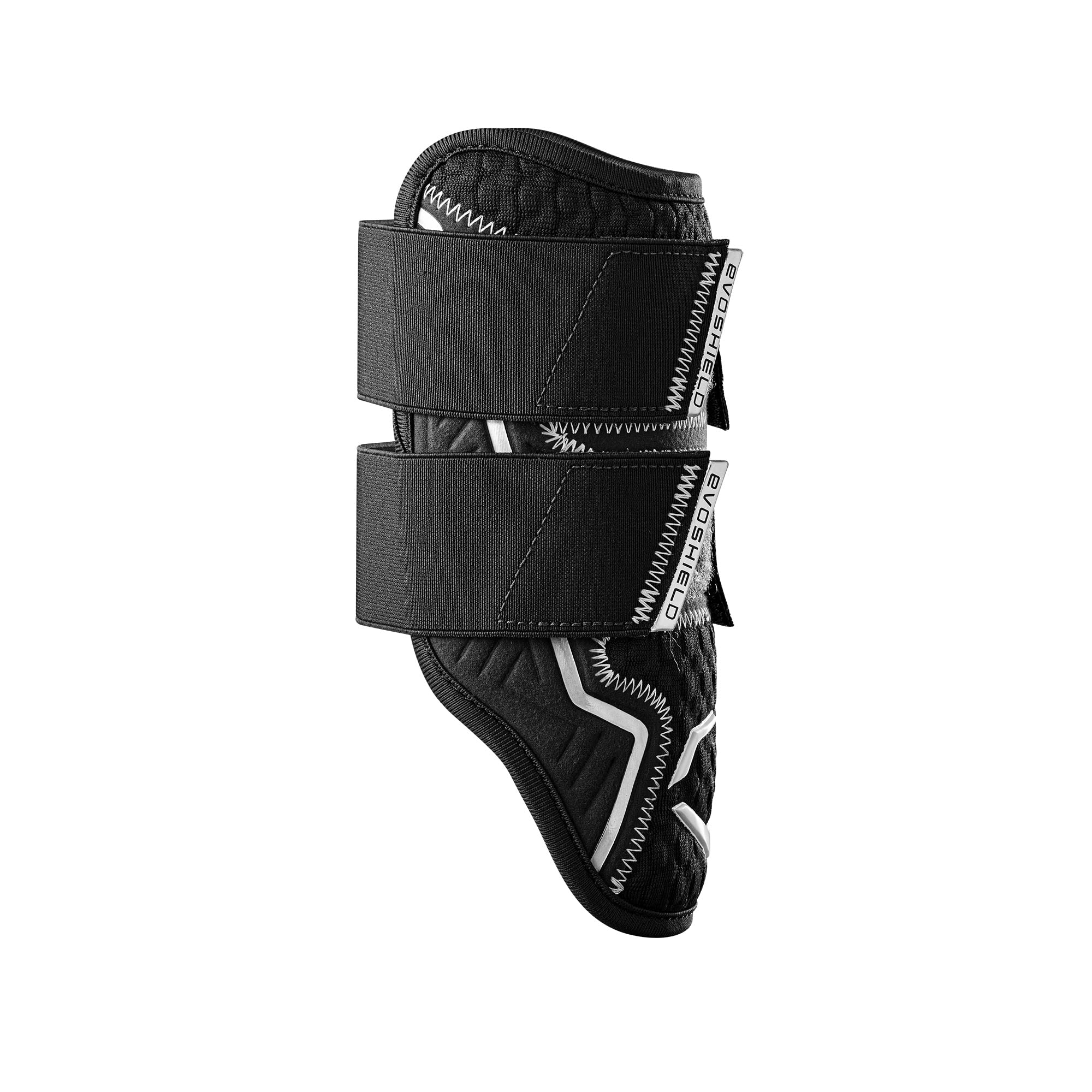 EvoShield Pro-SRZ 2.0 Batter's Double Strap Elbow Guard - Black, Size Large