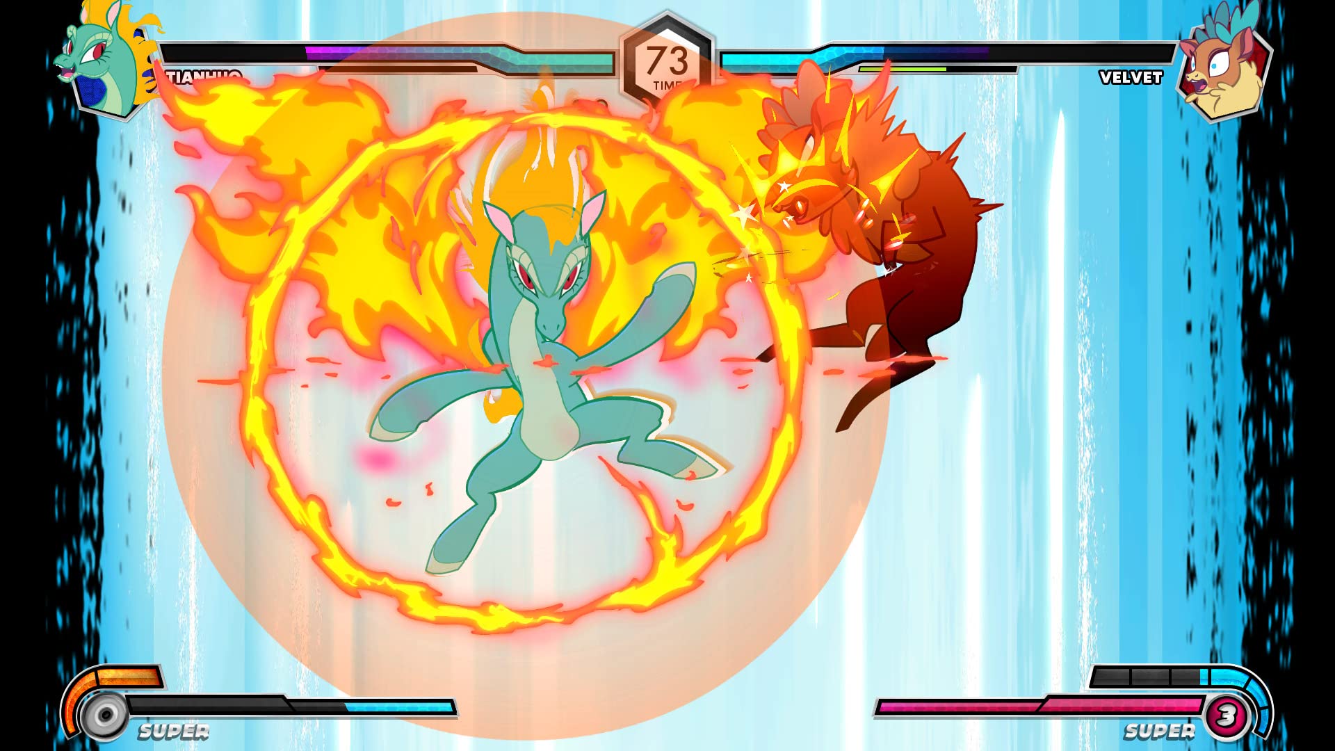 Them's Fightin' Herds: Deluxe Edition (ゼムズ ファイティン ハーズ デラックスエディション) -PS4 【特典】シーズン1パス※ゲーム内に実装(DLCプレイアブルキャラクター(4キャラクター)、追加パレットパック、追加ピクセルロビーアクセサリー) 同梱