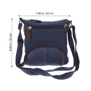 VALICLUD Denim Crossbody Bags denim bag handbag denim purses for women for Women- Mother