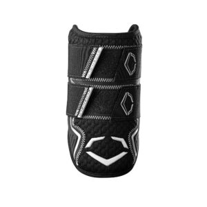 EvoShield Pro-SRZ 2.0 Batter's Double Strap Elbow Guard - Black, Size Large