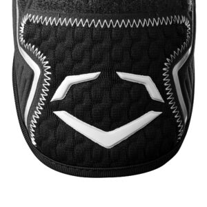 EvoShield Pro-SRZ 2.0 Batter's Double Strap Elbow Guard - Black, Size Large