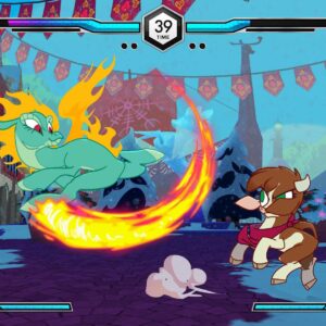 Them's Fightin' Herds: Deluxe Edition (ゼムズ ファイティン ハーズ デラックスエディション) -PS4 【特典】シーズン1パス※ゲーム内に実装(DLCプレイアブルキャラクター(4キャラクター)、追加パレットパック、追加ピクセルロビーアクセサリー) 同梱