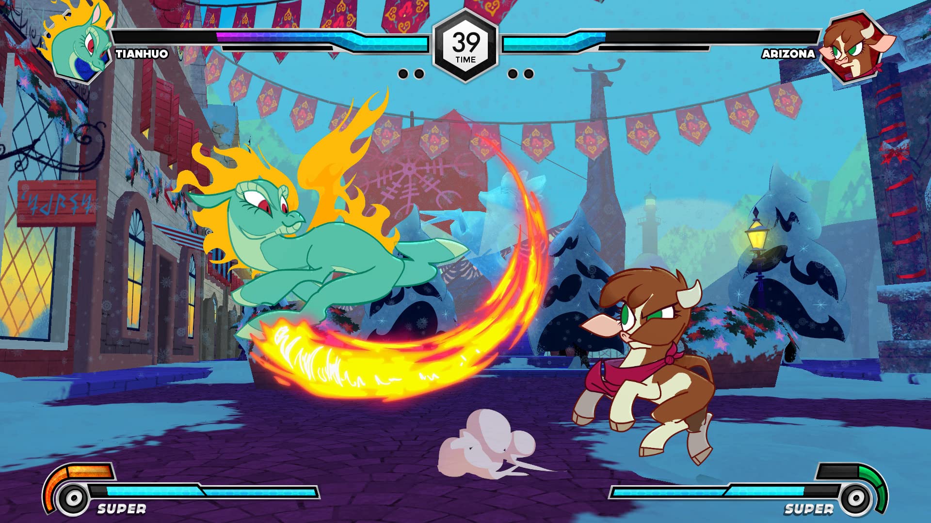 Them's Fightin' Herds: Deluxe Edition (ゼムズ ファイティン ハーズ デラックスエディション) -PS4 【特典】シーズン1パス※ゲーム内に実装(DLCプレイアブルキャラクター(4キャラクター)、追加パレットパック、追加ピクセルロビーアクセサリー) 同梱