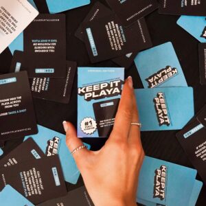 Keep it Playa Party Drinking Card Game for Adults, 100 Entertaining Cards, Perfect for Girls Night and Game Night