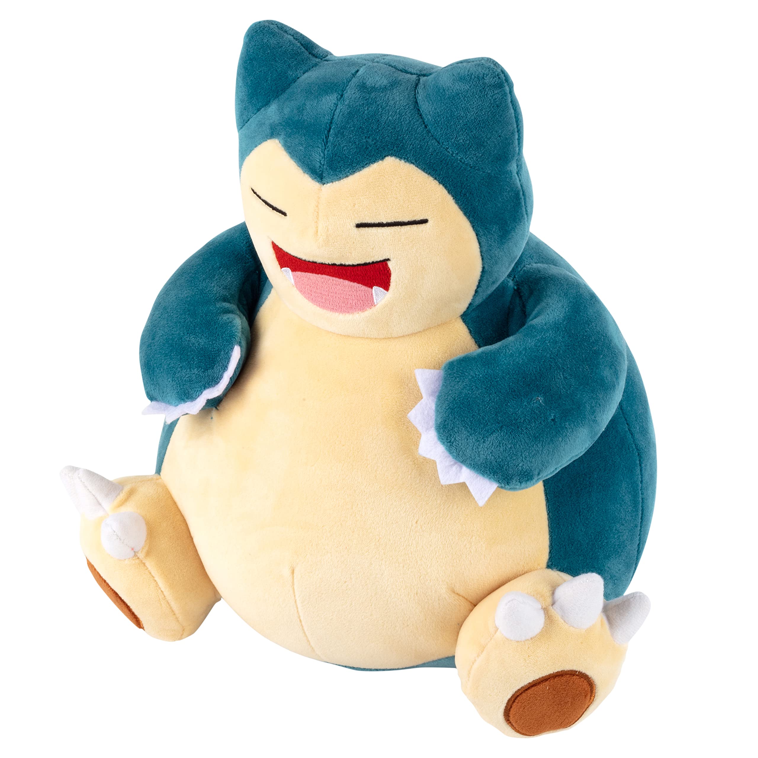 Pokémon 12" Large Snorlax Plush - Officially Licensed - Generation One - Quality Soft Stuffed Animal Toy - Add Snorlax to Your Collection - Great Gift for Kids, Boys, Girls & Fans of Pokemon