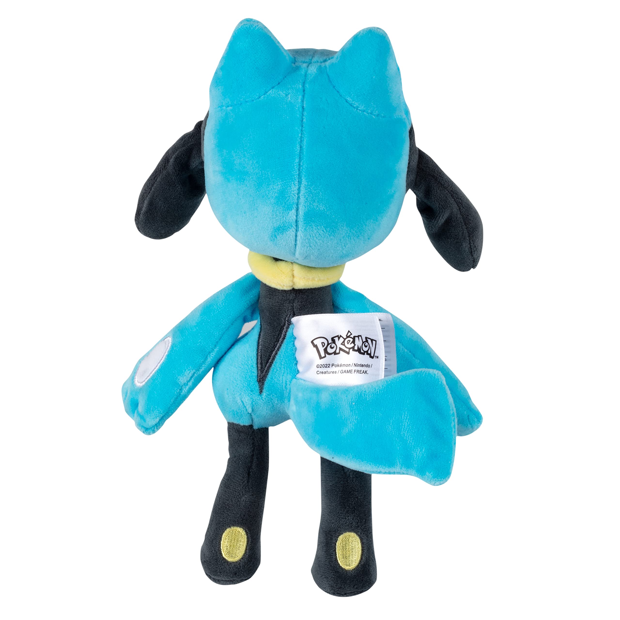 Pokémon 8" Riolu Plush - Officially Licensed - Lucario Evolution - Collectible Quality & Soft Stuffed Animal Toy - Add Riolu to Your Collection! - Great for Kids, Boys, Girls & Fans of Pokemon