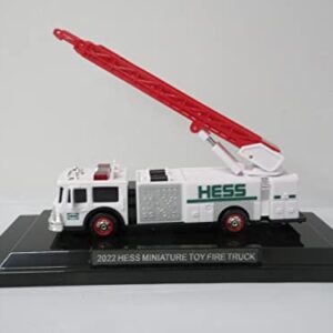 Hess Toy Truck 2022 Mini Collection - Fire Truck, Helicopter, and Truck with Front Loader