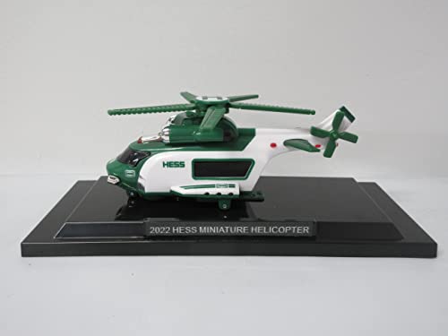 Hess Toy Truck 2022 Mini Collection - Fire Truck, Helicopter, and Truck with Front Loader