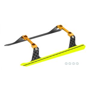 microheli low profile carbon fiber landing gear u style (y) - align t15