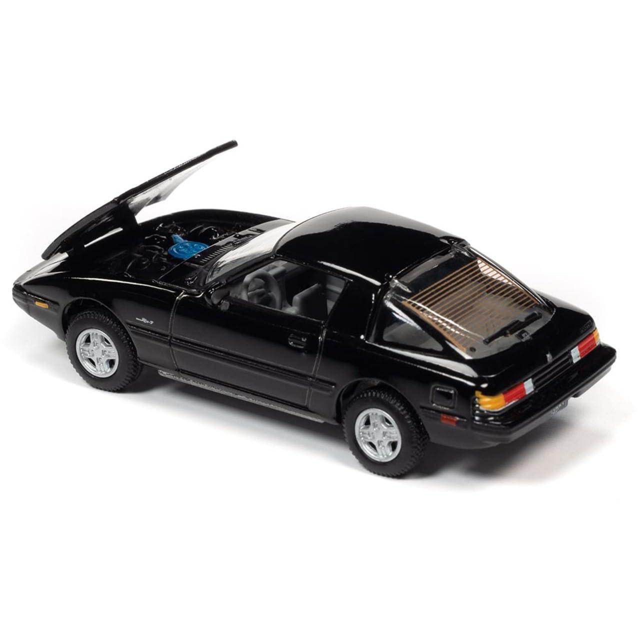 Johnny Lightning JLCG027 Classic Gold VER A 1981 Mazda RX-7 Maya Brilliant Black