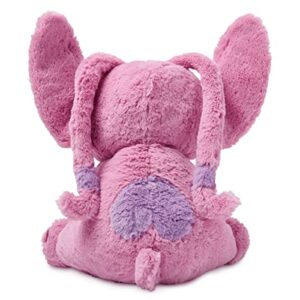 Disney Store Official Angel Medium Soft Toy for Kids, Cuddly Character with Fuzzy Texture and Embroidered Details, Flexible Floppy Ears, Plushy Suitable for All Ages.