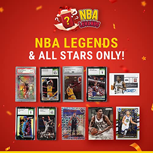 Basketball Cards Legends of Basketball Hot Pack of PSA Graded and Raw Cards Including Kobe Bryant, Michael Jordan, Lebron James